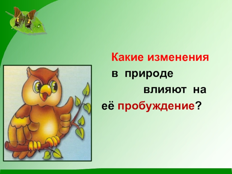 Презентация изменения в неживой природе весной 1 класс