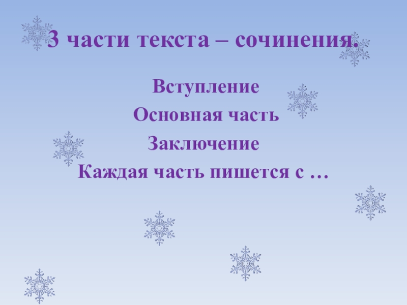 Сочинение по картине для 2 класса с опорными словами