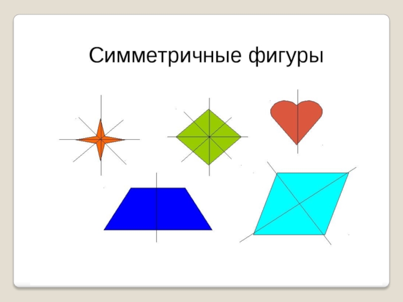 Симметричный рисунок по математике 3 класс