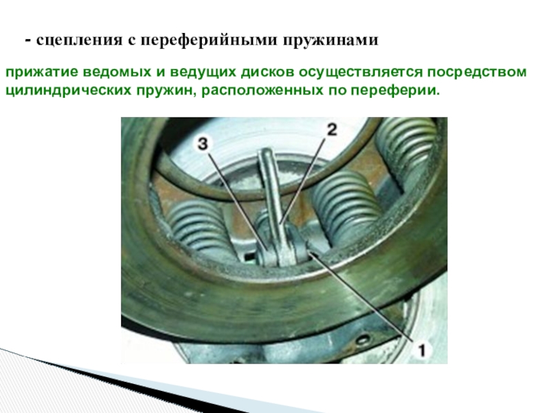 Презентация на тему сцепление