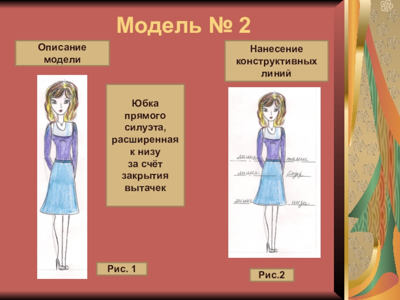 Модель описание модели год. Описание модели юбки по технологии. Описание юбки прямого силуэта. Описание модели. Описание прямой юбки по технологии.