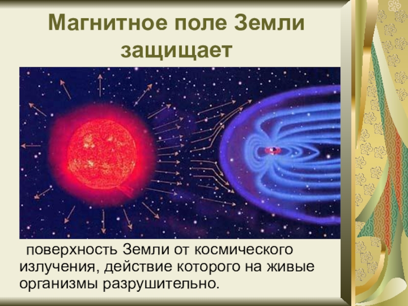 Презентация на тему магнитное поле земли 8 класс