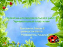 Проектная работа по окружающему миру.
