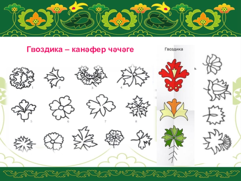 Милли орнаментлары татар халкының презентация