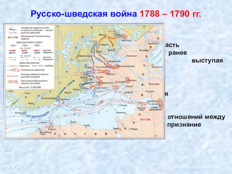 Русско шведская война 1590 1595 карта