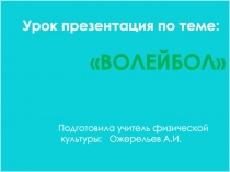 Правила игры в Волейбол