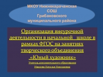 Презентация выступления Организация внеурочной деятельности