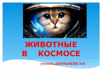 Классный час ЖИВОТНЫЕ В КОСМОСЕ