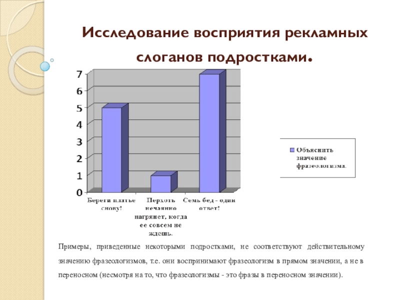 Исследования восприятия