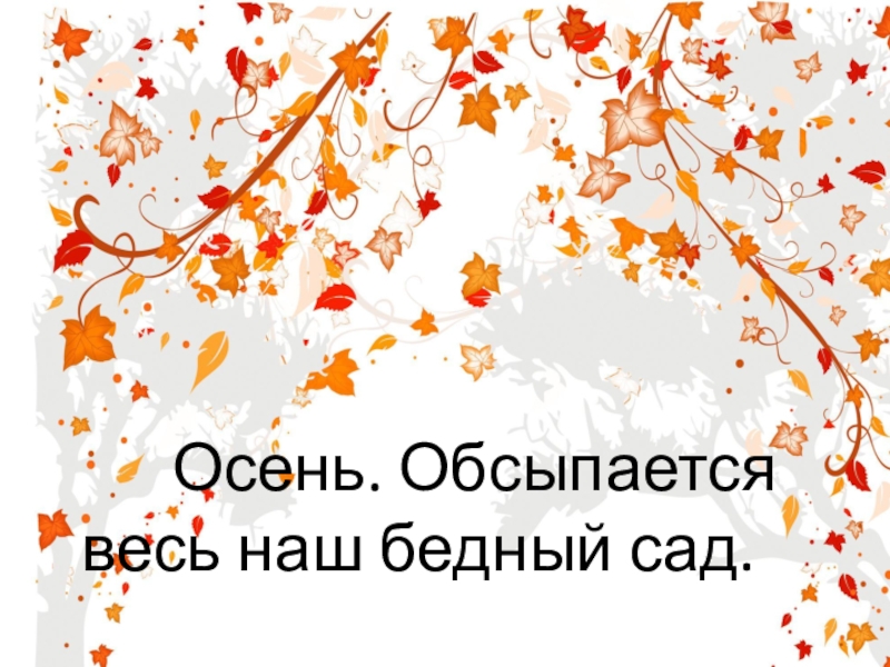 Осень обсыпается весь. Осень обсыпается весь наш бедный сад. Осень обсыпается весь наш бедный сад рисунок. Осень обсыпается весь наш бедный сад рисунок к стихотворению. Толстой осень обсыпается весь наш бедный сад.