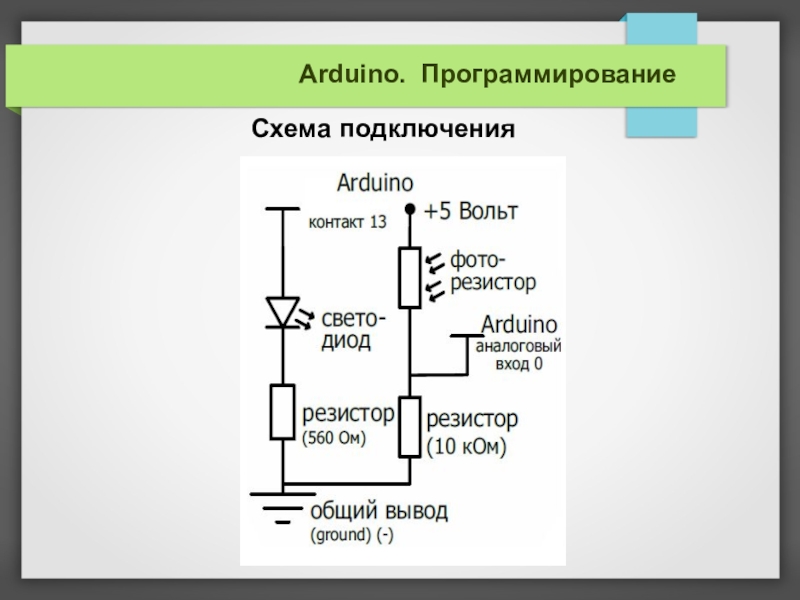 Схема программиста 8