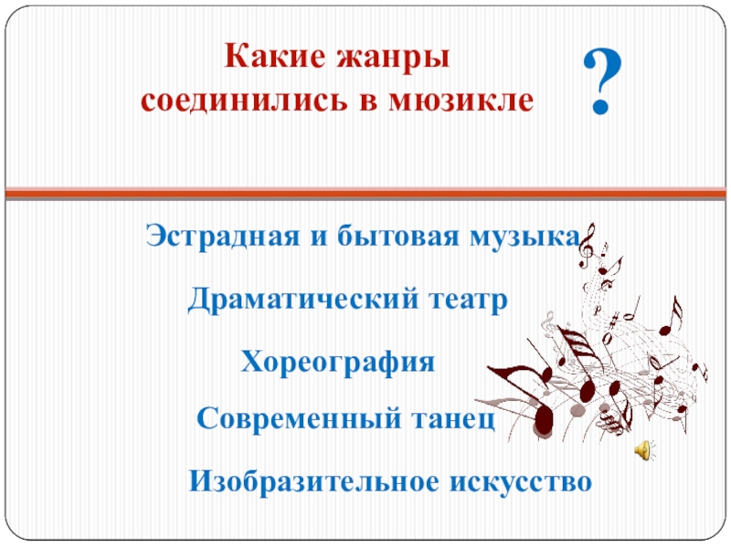 Какие искусства объединяются. Какие искусства объединяются в мюзикле. Какие Жанры соединяются в мюзикле. Какие Жанры искусства соединяются в мюзикле. Виды мюзикла в Музыке.