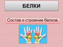 Презентация по биологии по теме БелкИ