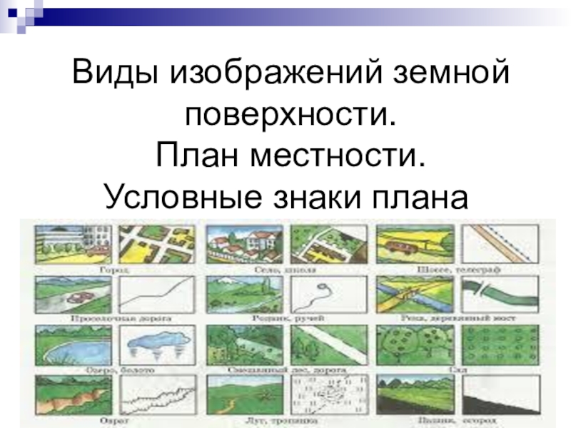 Вид изображения позволяющий подробно изучить небольшой участок площади