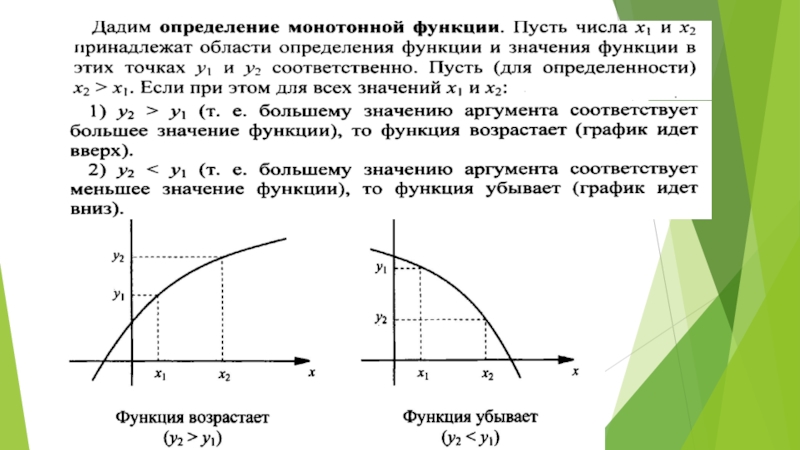 Функция занято. Монотонные и строго монотонные функции. Укажите график монотонной функции. Строго монотонная функция. Определение монотонной функции на интервале.