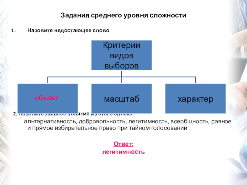 Выбором называется. Назовите лишнее из этого списка альтернативность. Всеобщность категории цены.