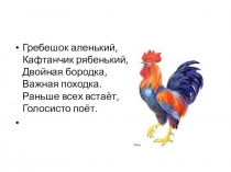 Презентация по технологии Символ 2017 года Петушок