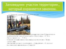 Презентация по окружающему миру на тему  Дальневосточные заповедники 1-4 класс.