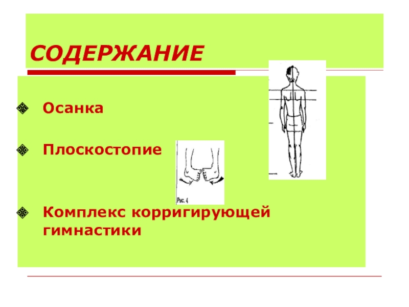 Нарушение осанки и плоскостопие презентация 8 класс биология