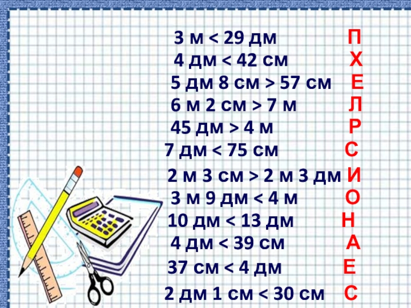 29 дм в см