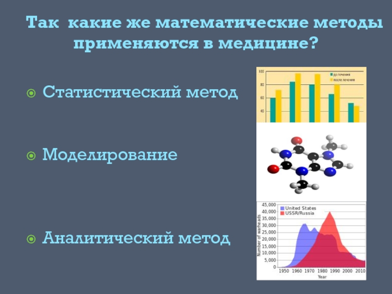 Математическая методика. Математические методы в медицине. Методы математической статистики в медицине. Математическое моделирование в медицине. Статистический метод в медицине.