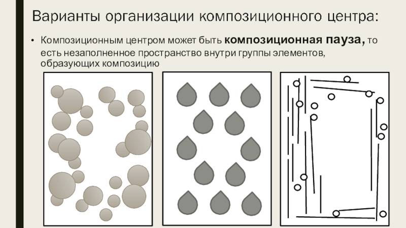 Композиционный центр картины это