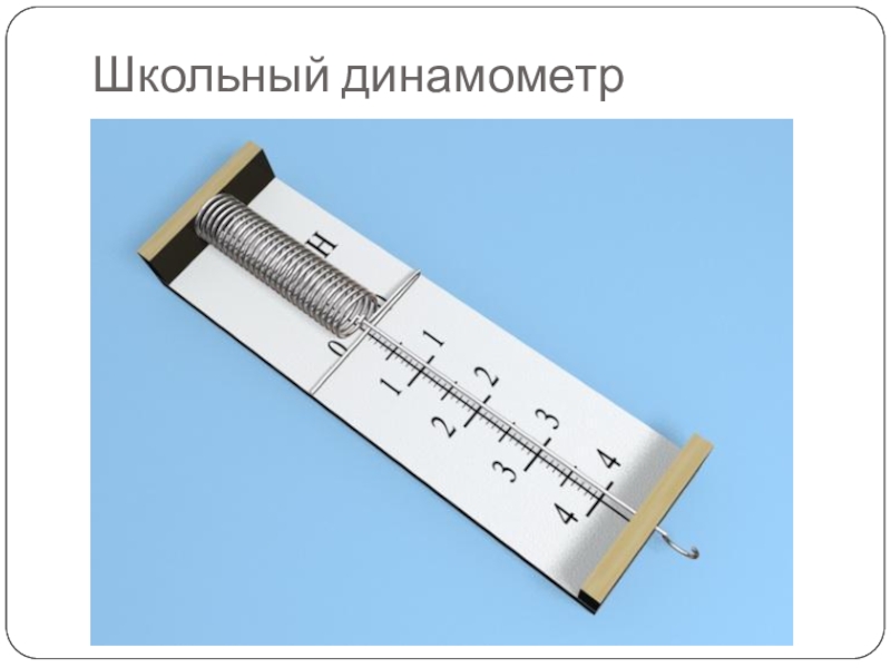 Презентация про динамометр