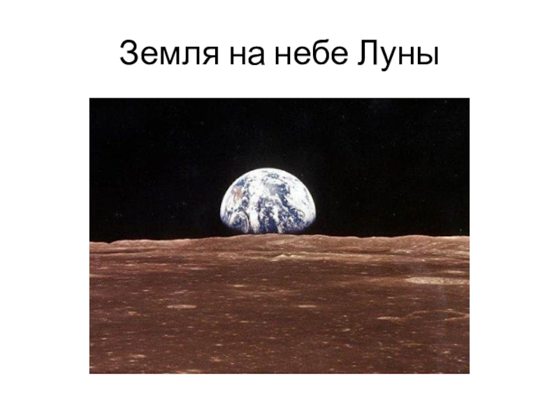 Система земля Луна.