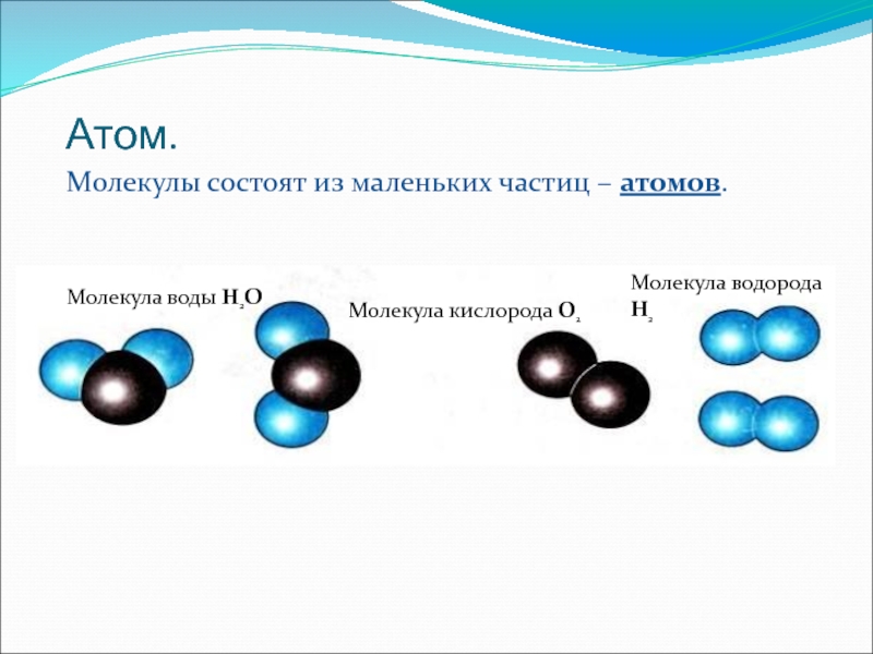 Из двух молекул состоит