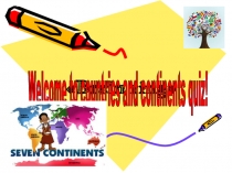 Викторина по английскому языку Страны и континенты