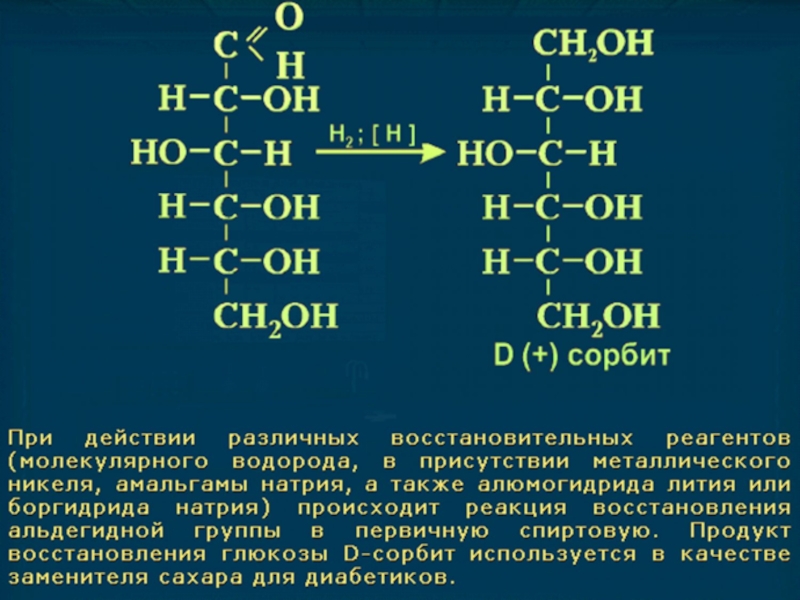 Глюкоза презентация 10 класс химия