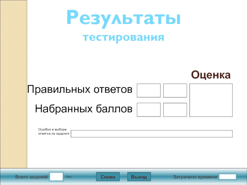 Тесты бесплатные с результатом и ответами. Результаты теста. Результаты тестов. Выбор ответа шаблон. Что такое ошибка в тестировании.