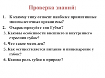 Презентация по биологии на тему Тип Кишечнополостные