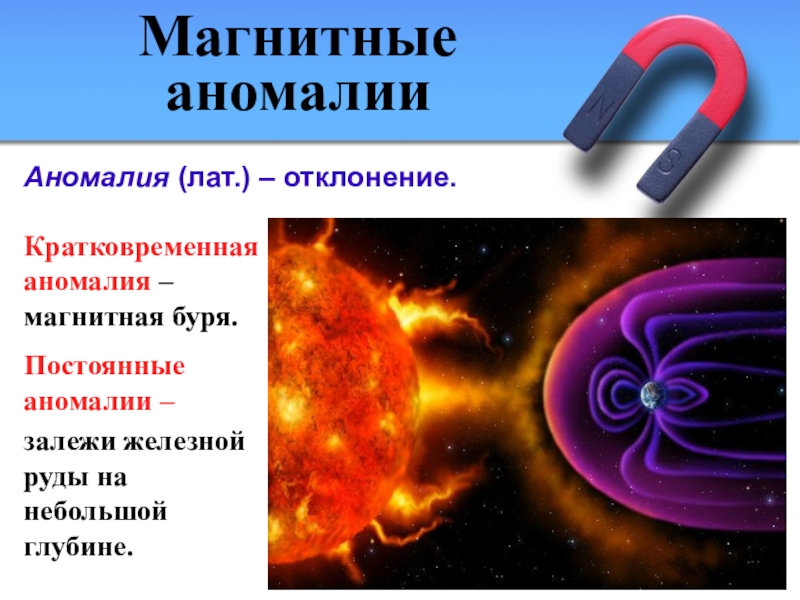 Презентация по физике 8 класс постоянные магниты магнитное поле земли