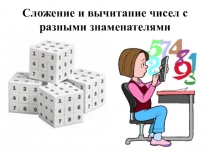 Презентация к уроку математики Сложение и вычитание дробей