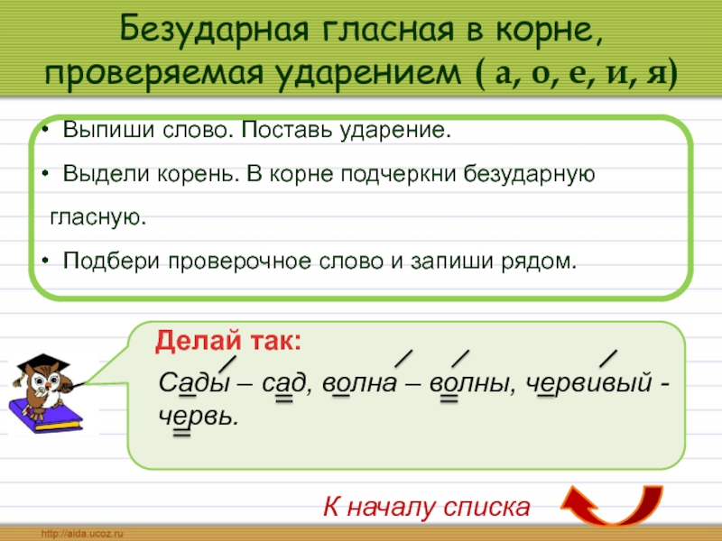 Презентация по русскому языку 2 класс проверочные слова