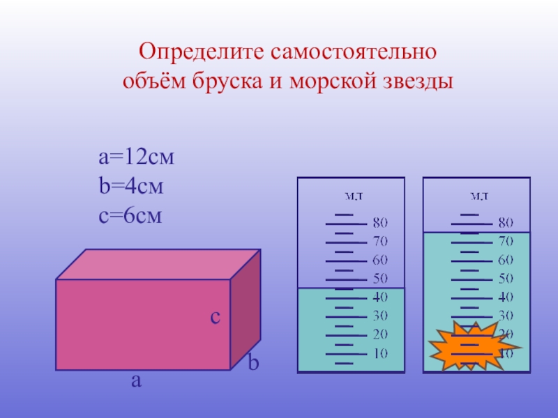 Каков объем бруска. Как вычислить объем бруска. Формула объема бруска физика. Объем бруска формула. Как измерить объем бруска.