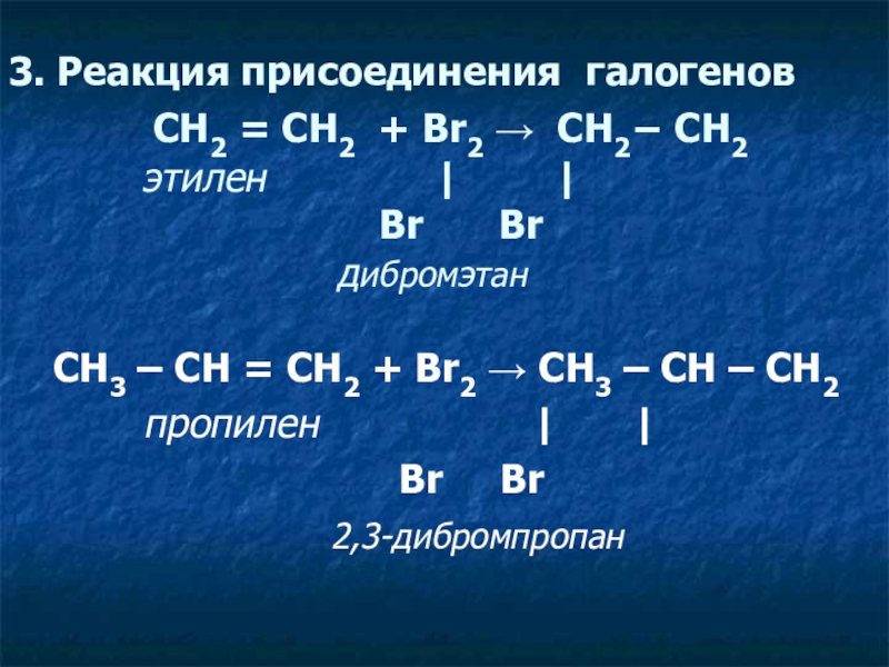 Реакции присоединения химия