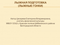 Лыжные гонки