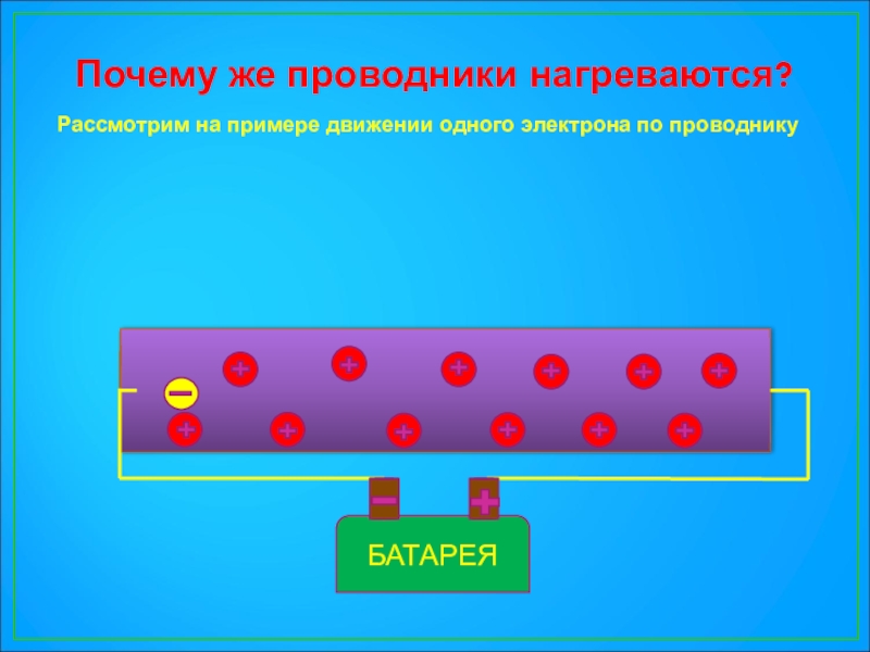 Нагревание проводников электрическим током 8 класс презентация