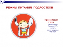 Режим питания