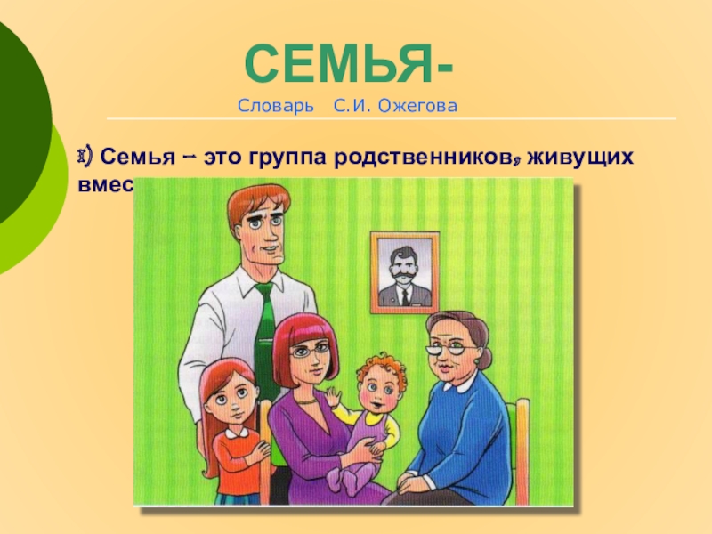 Твоя семья