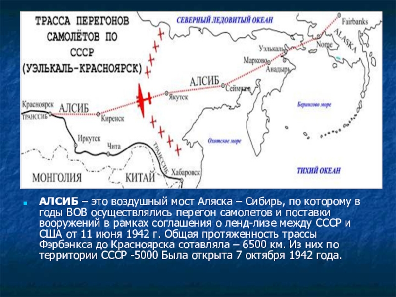 Карта трассы алсиб