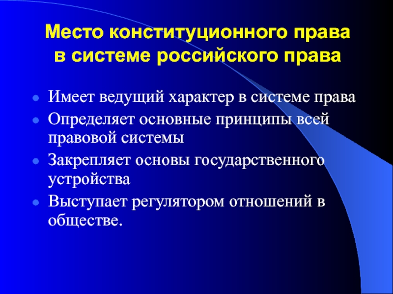 Конституция и конституционное право. Место конституционного права в системе российского. Место конституционного права в системе права России. Место российского конституционного права в системе права России. Место конституционного права в системе отраслей российского права.