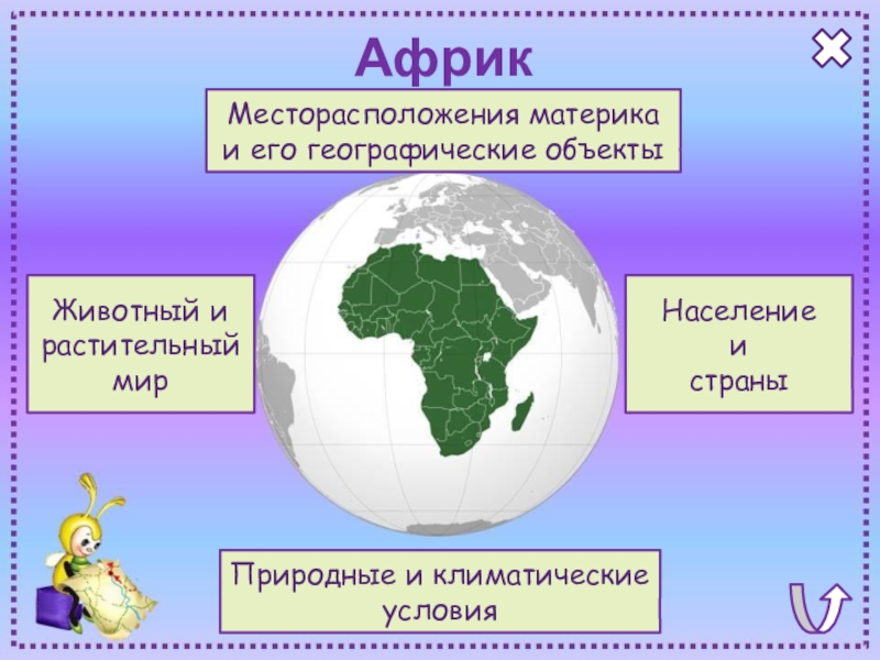 Проект путешествие по материкам