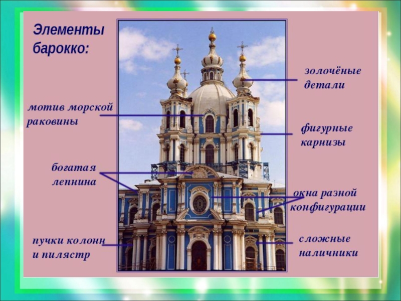 Барокко картинки для презентации