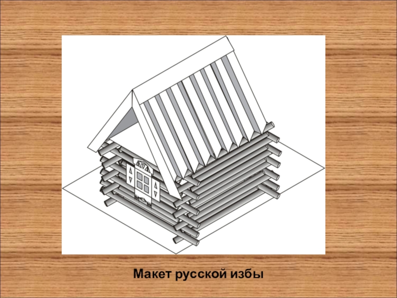 Модель русской избы