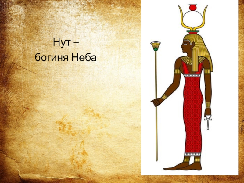 Рисунок нут богиня неба