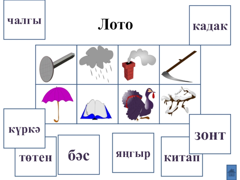 Презентация по татарскому языку 1 класс