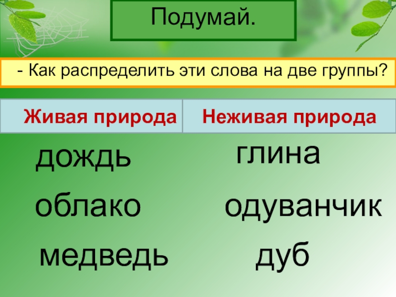 Как устроена природа. Как устроен мир 3 класс. Как устроен мир окружающий мир. Одуванчик это Живая или неживая природа. Как устроен мир окружающий мир 3 класс.